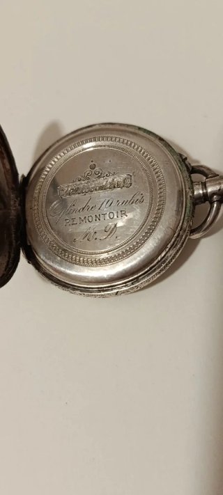 Reloj Plata 800 Maciza Antiguo