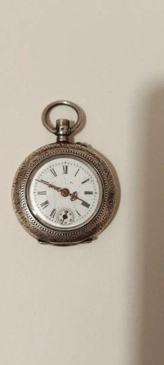 Reloj Plata 800 Maciza Antiguo