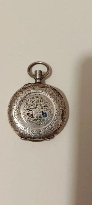 Reloj Plata 800 Maciza Antiguo