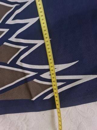 Vintage 90s Nike Mesh (Malla) Diseño Zigzag L/XL