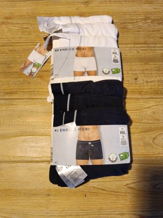 6 Calzoncillos Boxer Enrico Mori XXL