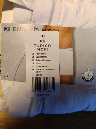 6 Calzoncillos Boxer Enrico Mori XXL