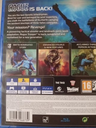 Rogue Trooper Redux PS4