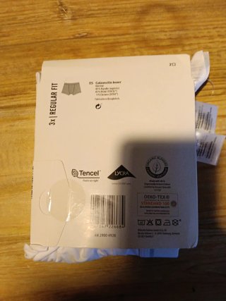 3 Calzoncillos Boxer Enrico Mori XXL