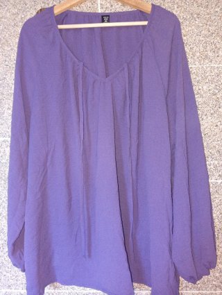 Blusa fluida 4XL
