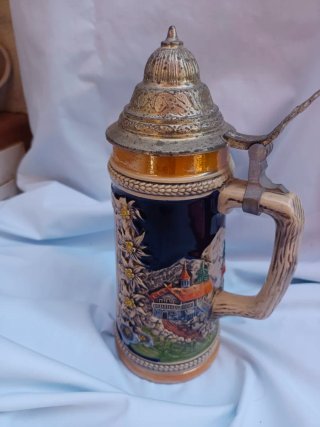 Jarra Cerámica Vintage Múnich