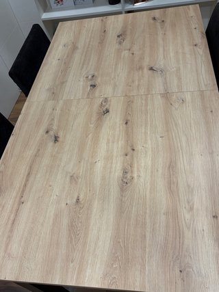 Mesa de comedor extensible + 4 sillas