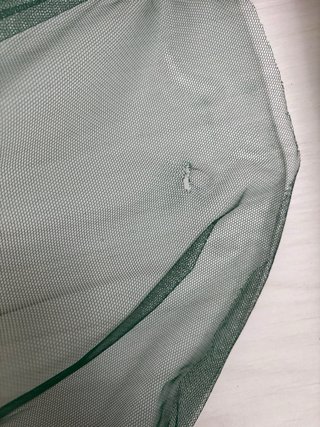 Vestido de fiesta verde con lentejuelas