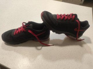Nike Revolution 7 Zapatillas Negras Rojas