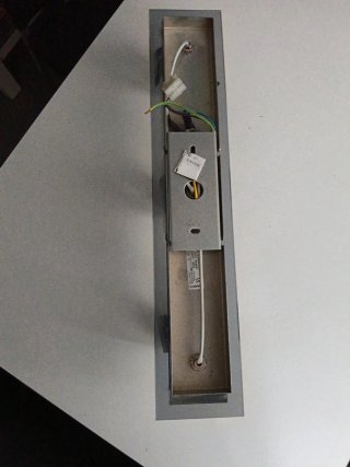 Lámpara de techo moderna cristal y metal