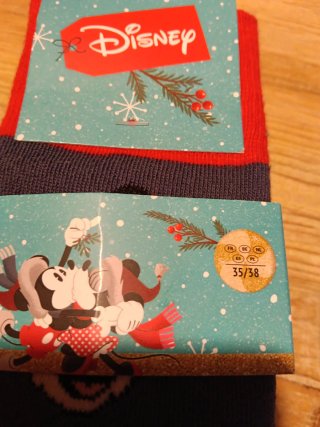 Calcetines Disney Navideños Talla 35/38