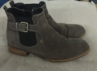 Botines grises talla 37