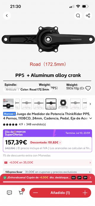 Bielas Potenciómetro ThinkRider PP5