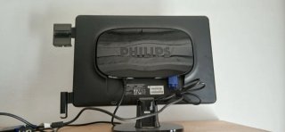 Monitor Philips 220CW Negro/Gris