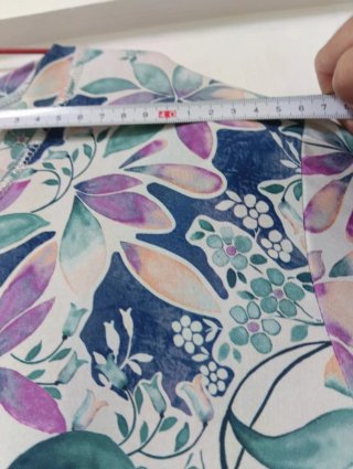 Blusón estampado floral talla 58