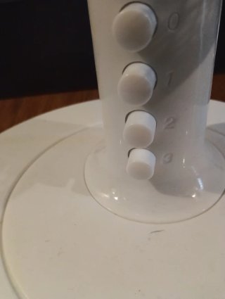 Ventilador de mesa Hoffen blanco