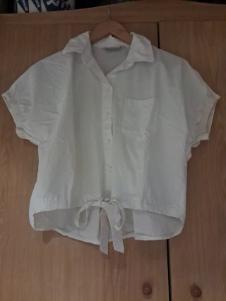 Camisa blanca talla S