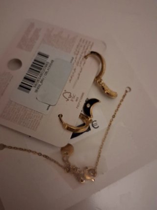 Conjunto Parfois Pendientes y Pulsera