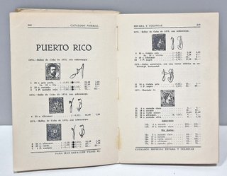 Catálogo Sellos España Colonias 1850-1932