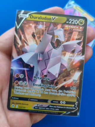 2 Cartas Pokémon Duraludon V e Rotom V