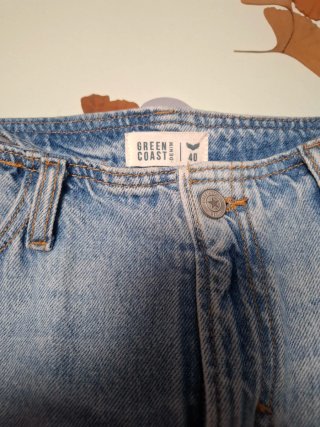 Falda vaquera cargo talla 40