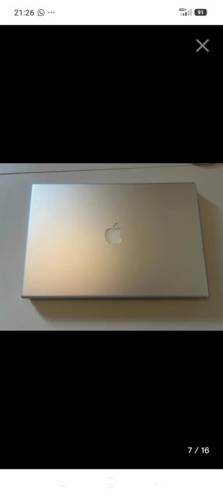 MacBook Pro 17 2006 Argento