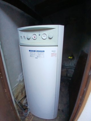 Caldera Baxi Gasoil Blanca