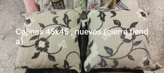 Cojines 45x45 cm (Cierre tienda)