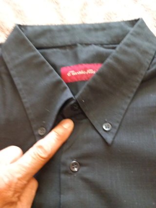 Camisa EMIDIO TUCCI ñ;De Manga Corta. (Talla 3XL).