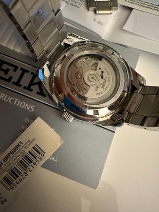 Seiko 5 Submariner Orologio Blu