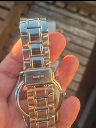 Reloj Guess Mujer Original Plata y Blanco