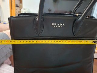 Bolso Prada Bibliotheque Negro