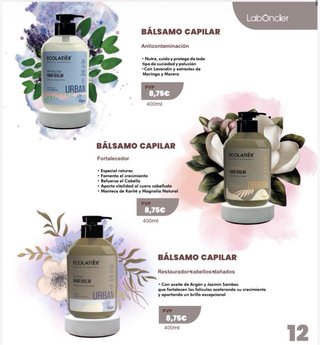 Lote Champús Ecolatier Cuidado Capilar