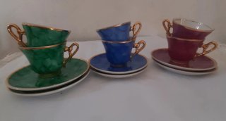 Juego de café de porcelana