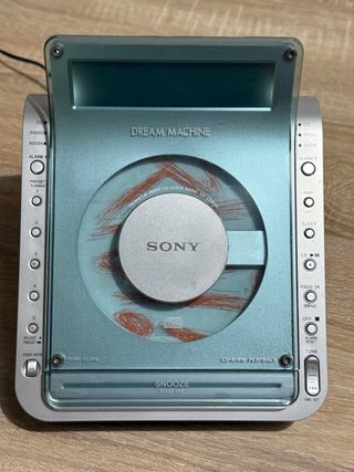 Sony Dream Machine ICF-CD855L Radio CD