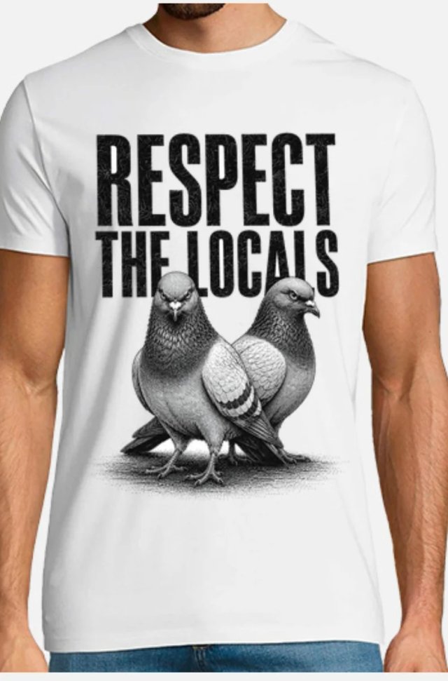 Camiseta Respect The Locals Palomas