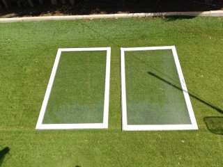 Ventanas de aluminio con mosquitera
