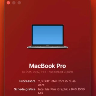 MacBook Pro 13 128GB (2017)