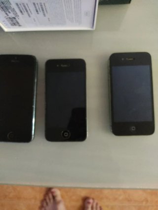 iPhone 5S y 5, iPhone 4