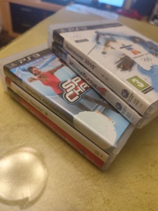 Lote 5 Juegos PS3: Virtua Tennis, Star Wars, etc.