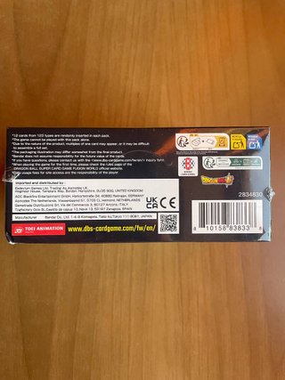 Dragon Ball Cross Force FB10 Booster Box 24 Packs