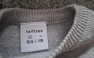 Jersey niño gris con rayas