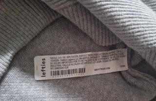 Jersey niño gris con rayas