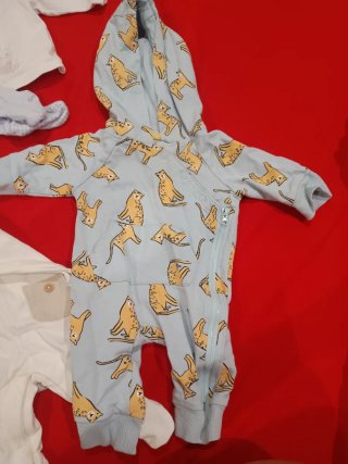 5 tutine leggere neonato 50cm