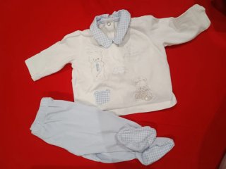5 tutine leggere neonato 50cm