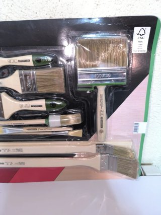Set de Brochas Parkside 10 Piezas