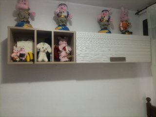 Estantería modular pared modular