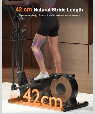Bicicleta Elíptica Silenciosa para Casa