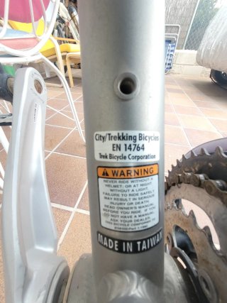 Bicicleta Trek 7300 Gris