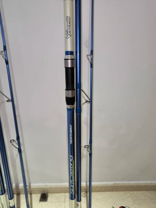 2 Cañas Vercelli Enigma Indigo + carretes